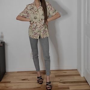 Hiroko Retro 1980s short sleeve top